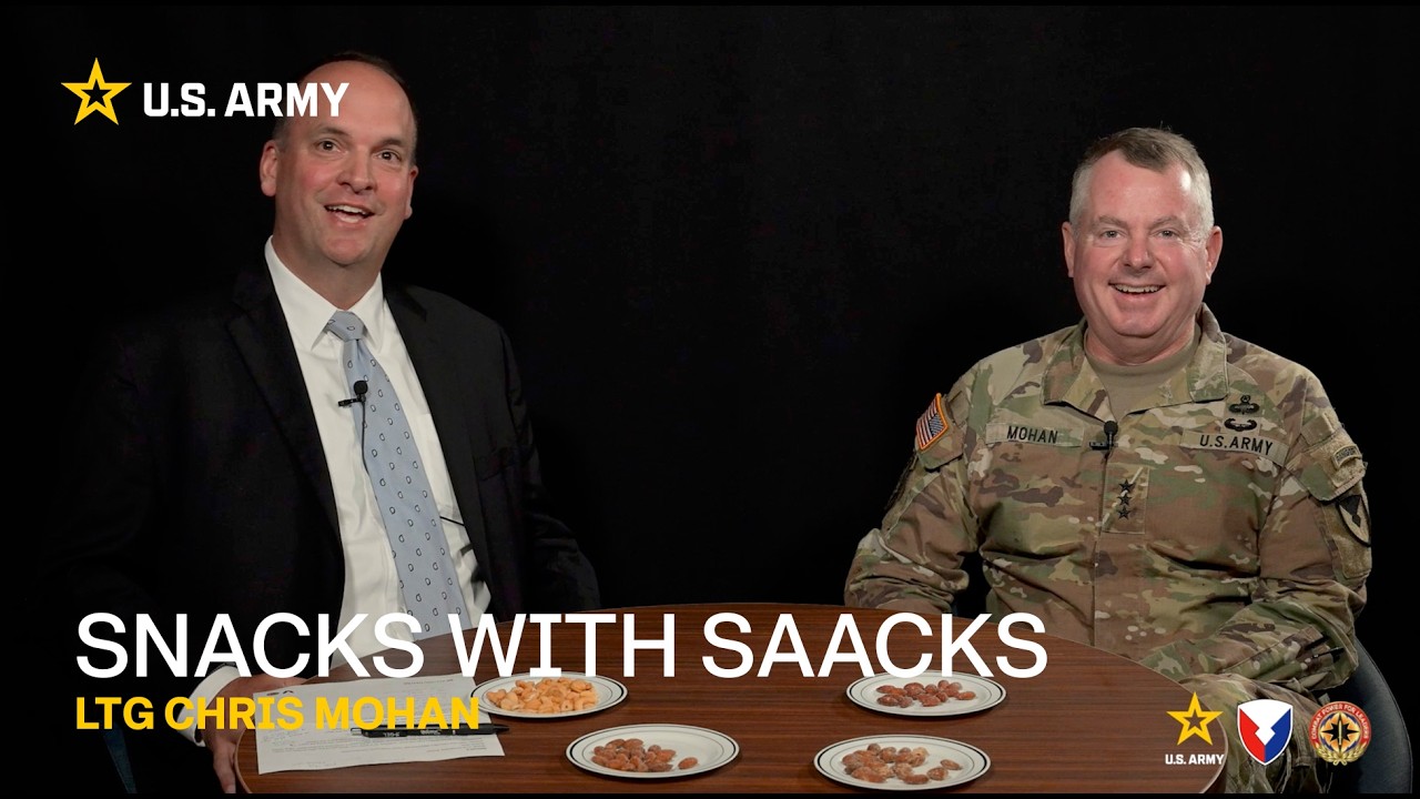 Snacks with Saacks Ep 03 : LTG Chris Mohan