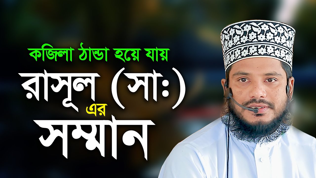 বিশ্বনবী সাঃ এর সম্মান ও মর্যাদা | এমদাদুল হক সুলতানি | Maulana Emdadul Haque Sultani