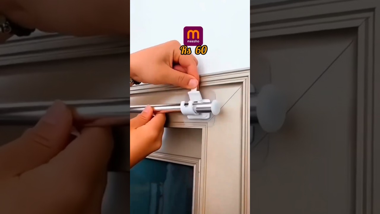 Self adhesive curtain Road 🎁#meesho #messhoproduct #shortsviral #tiktokviral #unboxing