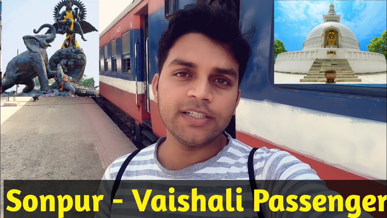 Sonpur - Vaishali Demu Passenger Full Journey || Sonpur To Vaishali Train
