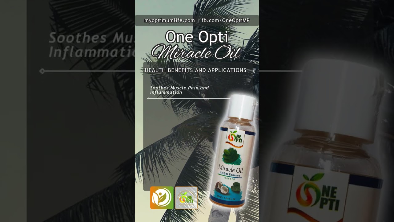 Optimum Life: One Opti Miracle Oil