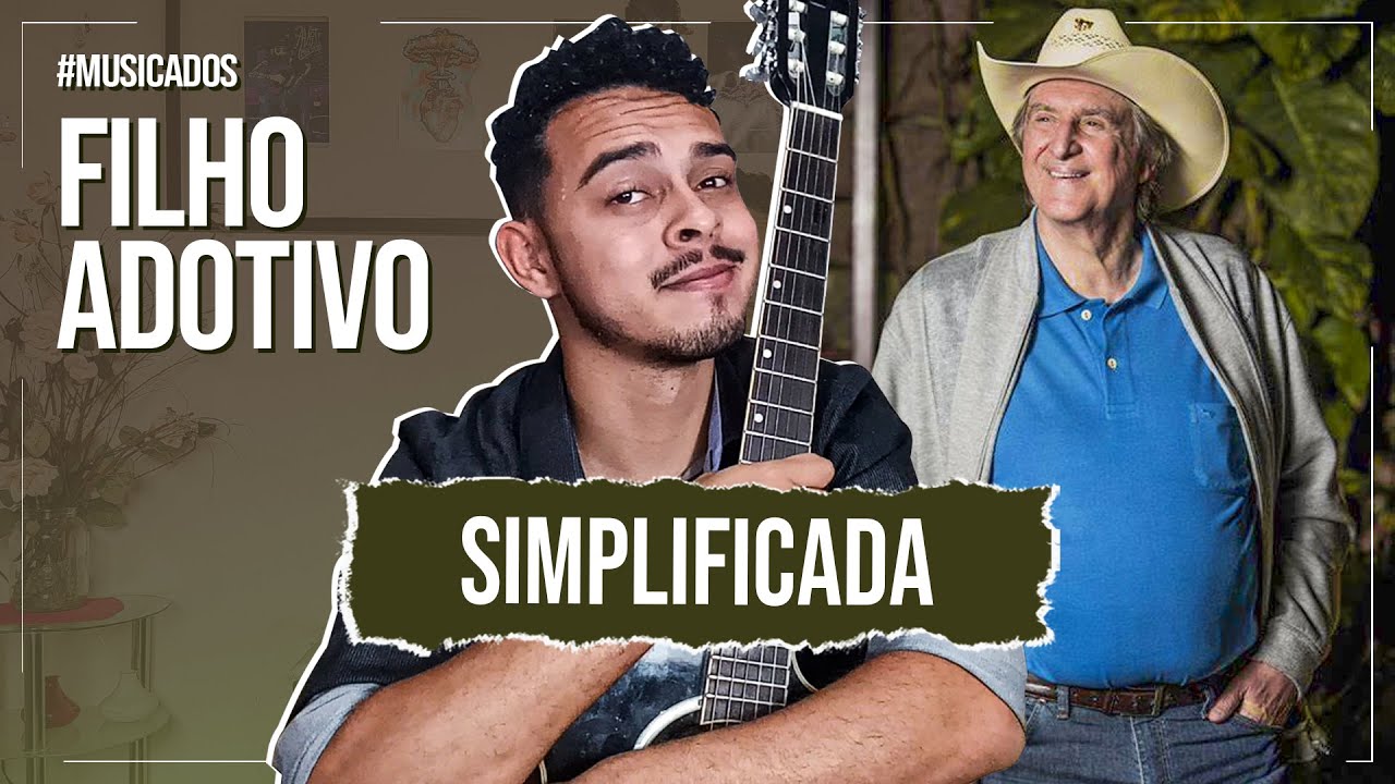 Como Tocar Filho Adotivo No Violão Passo a Passo -Sergio Reis