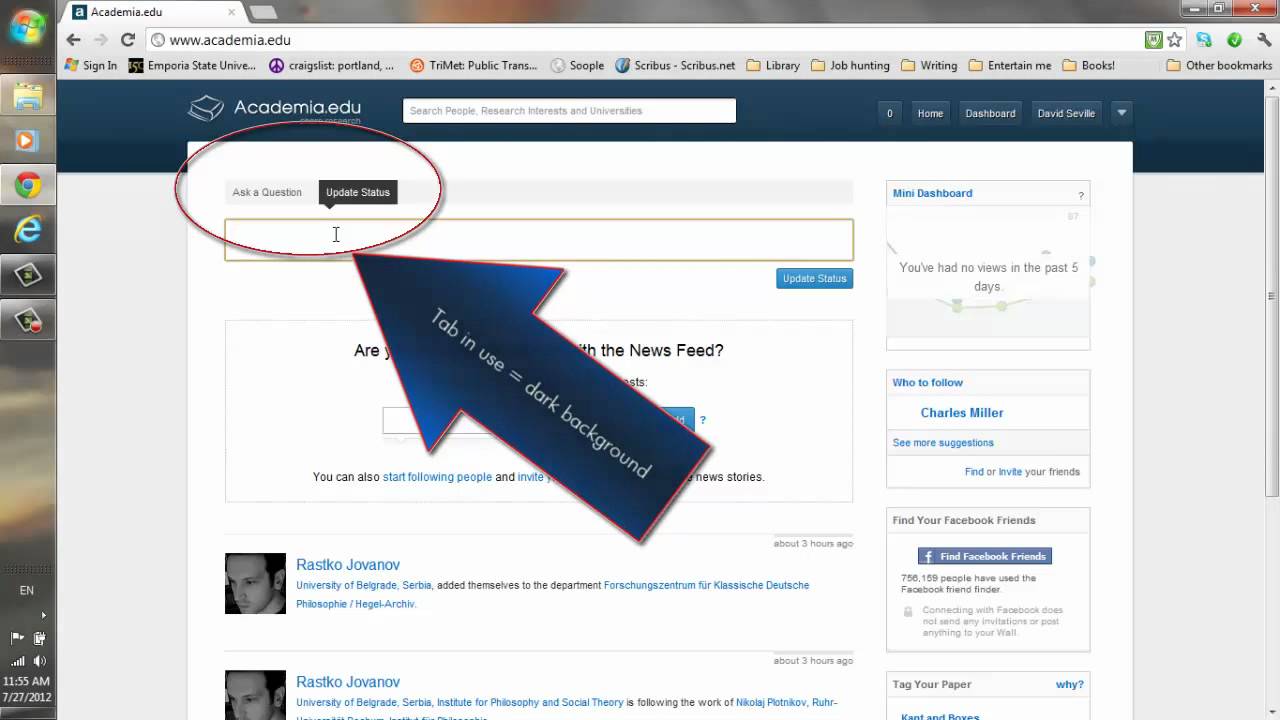 Academia.edu Tutorial - Intro and Overview