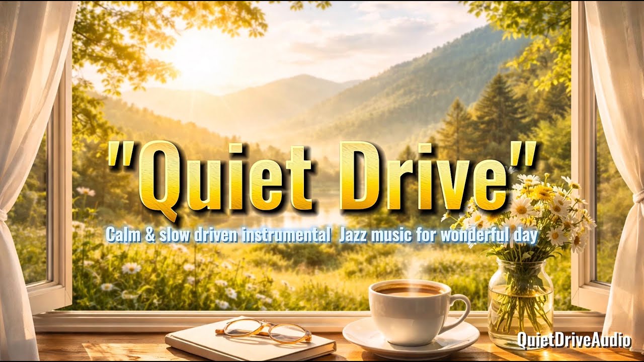 Quiet Drive — calm but slowly driven Instrumental Music for wonderful day