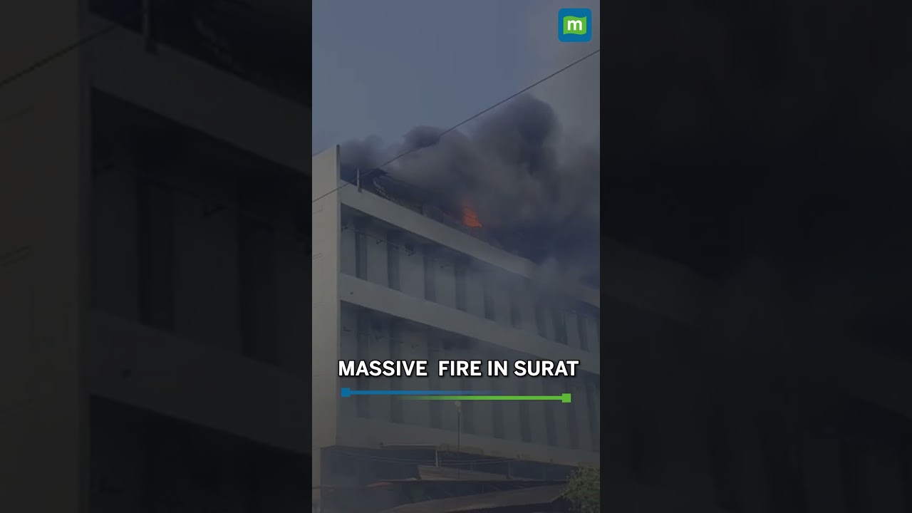 Fire Breaks Out at Chemical Company Godown in Surat&rsquo;s GIDC Area | Firefighters Rush to Site