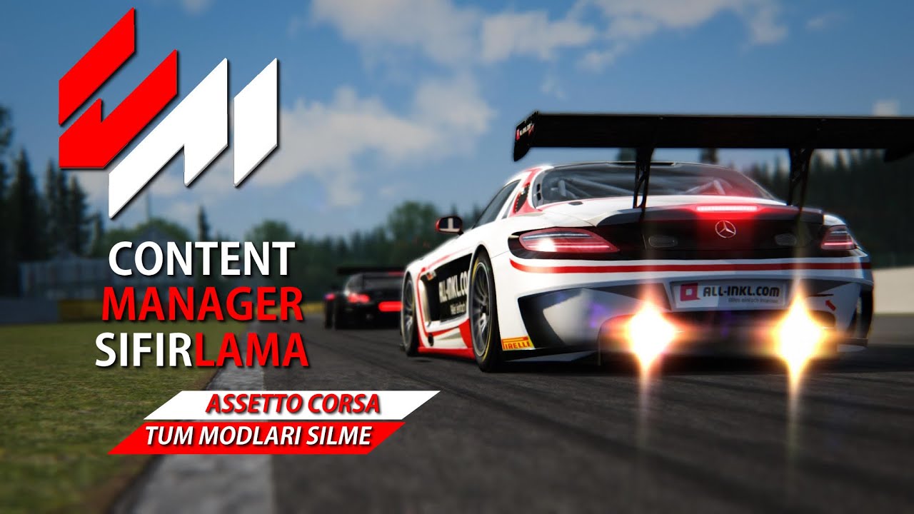 Assetto corsa tüm modlar nasıl silinir - Content manager sıfırlama
