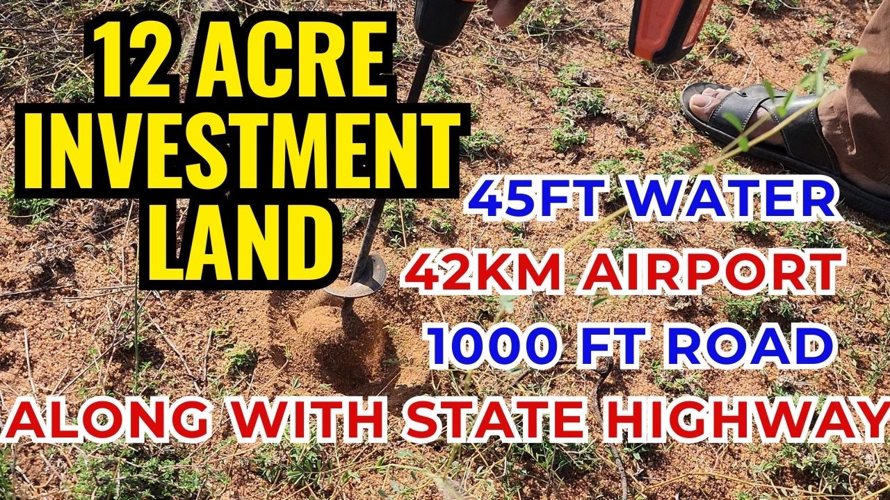 STATE HIGHWAY Road frontage Low budget Land for Plot Layout #farming #agriculture #land #plot #shots