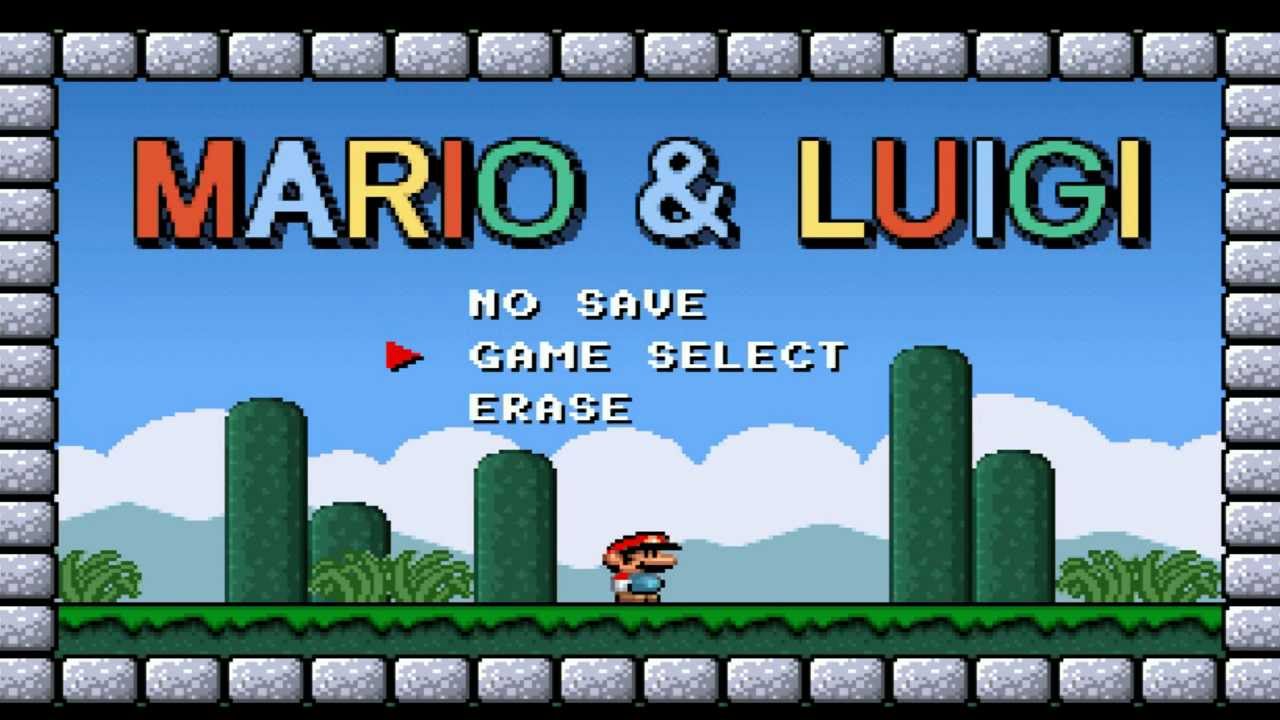 Mario and Luigi DOS - Full Game HD *With Music!*