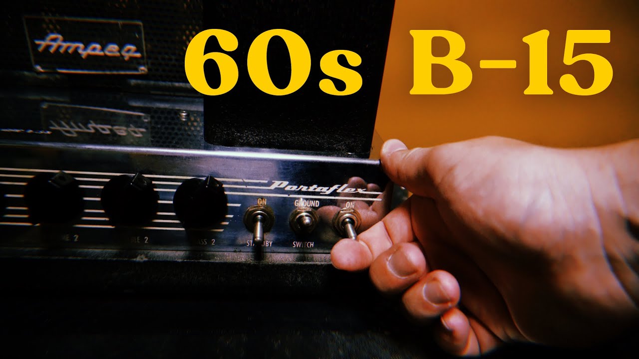 Я нашел этот старый Ampeg Flip-Top в местном музыкальном магазине (и он звучит ОЧЕНЬ хорошо) ⚡️