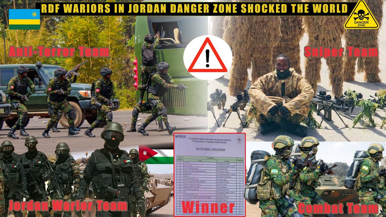 Byagizwe ibanga🙄Special Force ya RDF yanditse amateka Kwisi, Ikibuga cy'urupfu muri JORDAN
