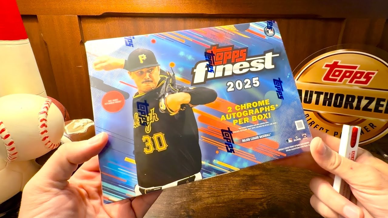 Ripping the new 2025 Topps Finest Baseball!!