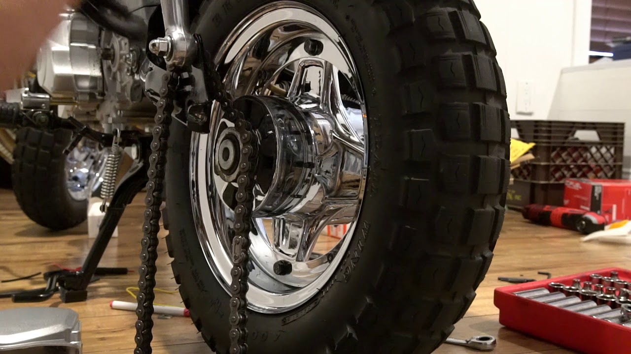 Vintage Honda CT70 - Will a 32T Rear Sprocket Fit - Watch and Find Out