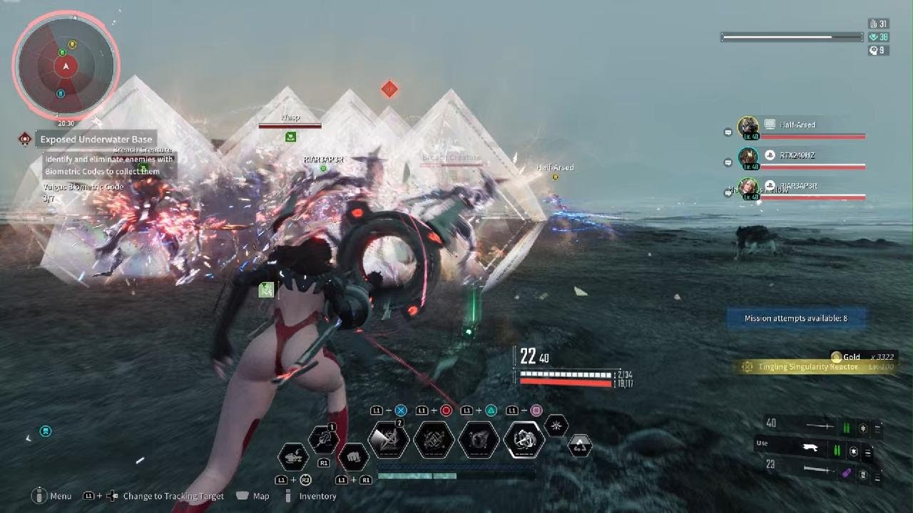TFD Exposed Underwater Base Mission