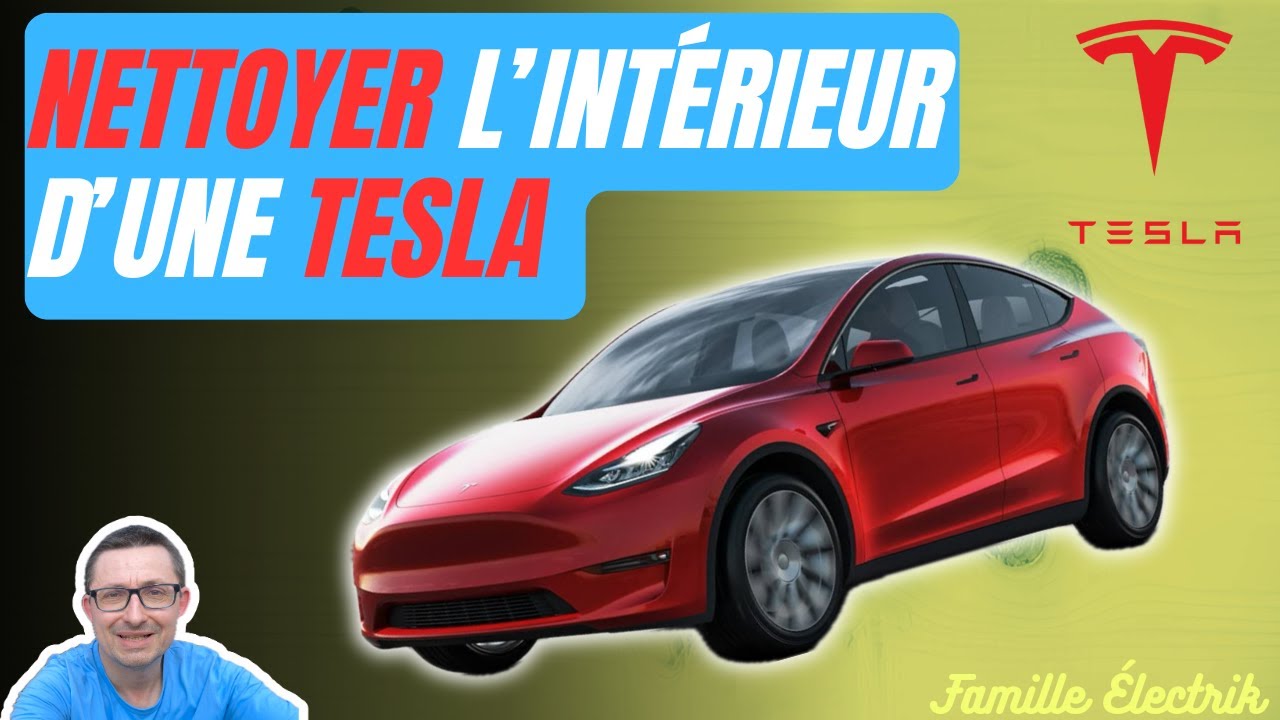 Nettoyer l'intérieur d'une TESLA. Sans risque et facilement 🧘🏼‍♂️
