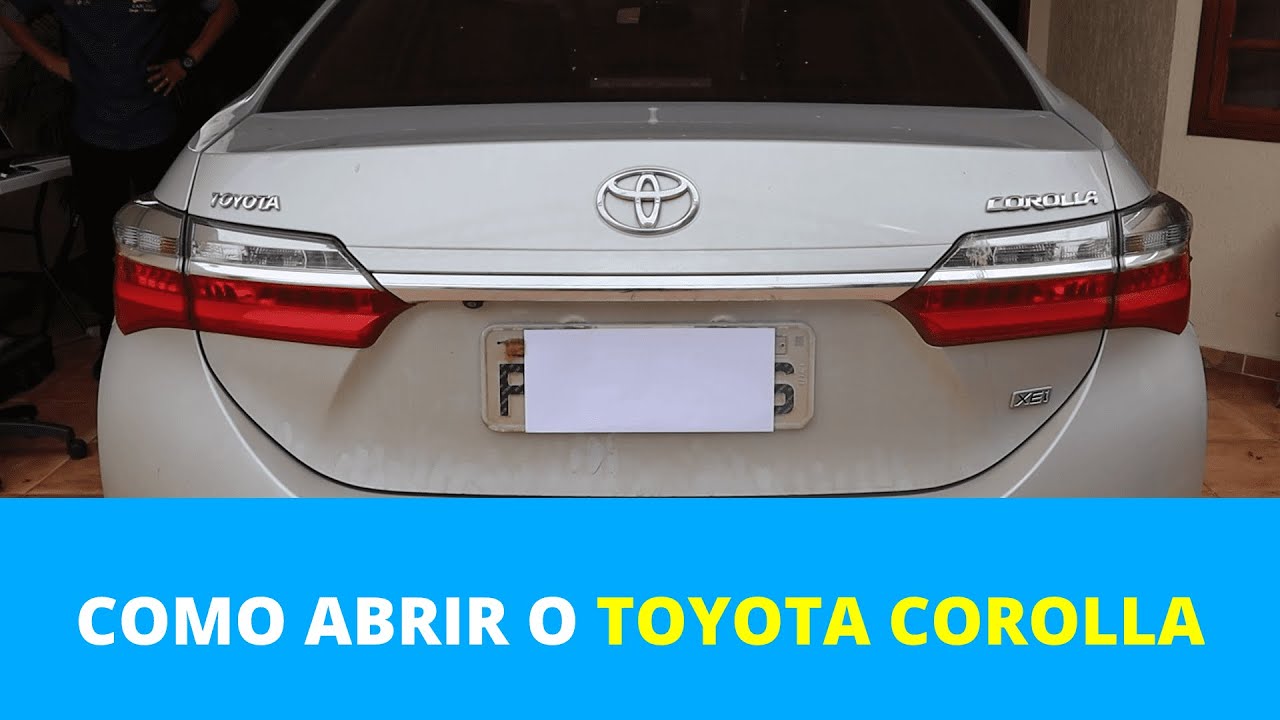 Como Fazer a Cópia da Chave do Toyota Corolla.