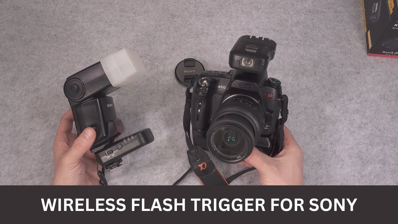 Pixel King Wireless TTL Flash Trigger for Sony Alpha A500