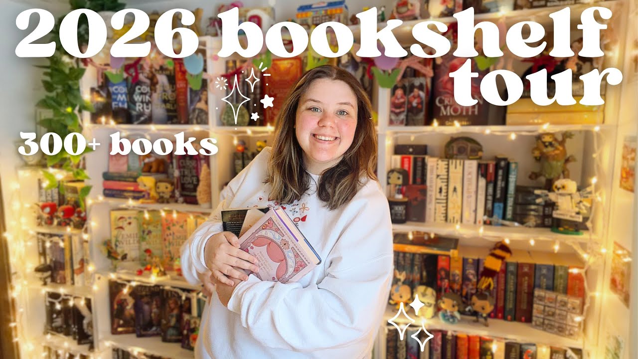 my dream home library tour | 2026 bookshelf tour 📖