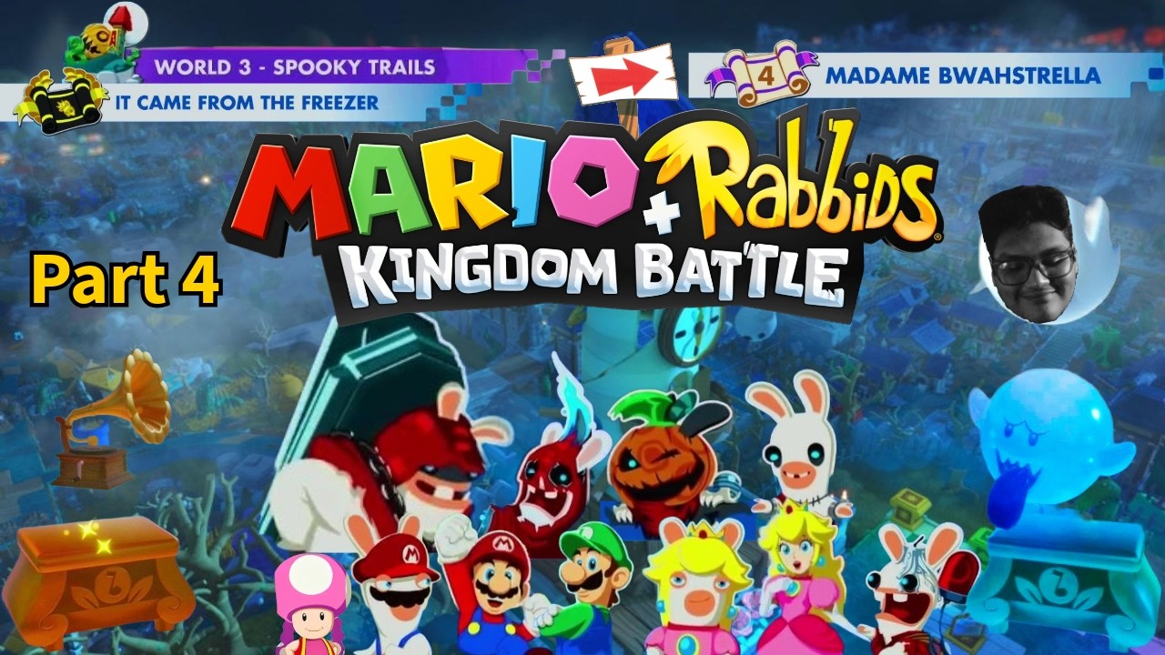 Mario + Rabbids Kingdom Battle: "It Came From The Freezer" & World 3 To "Madame Bwahstrella"