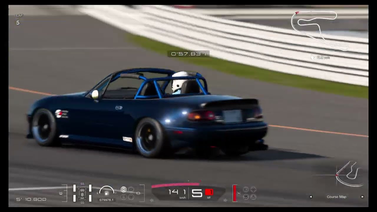 グランツーリスモ® 7　180PS SS  タイム更新