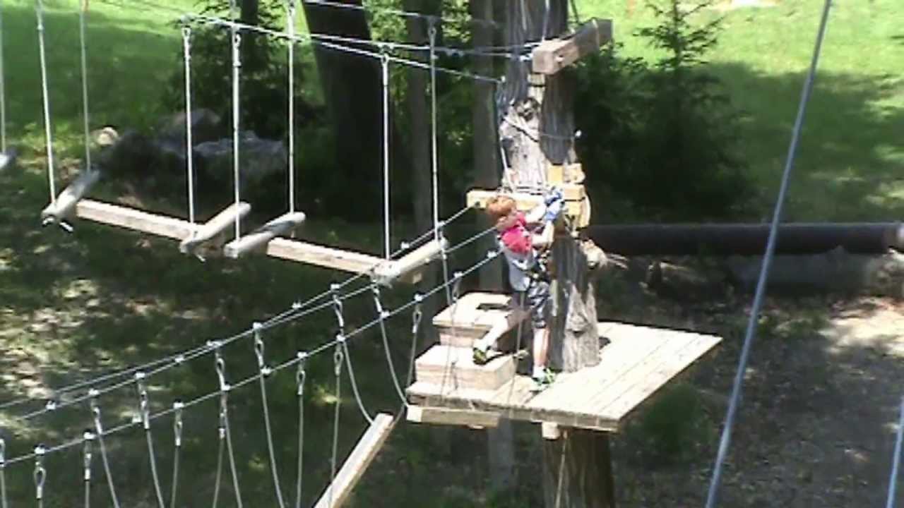Jiminy Peak Mountain Resort Aerial Adventure Park 2013