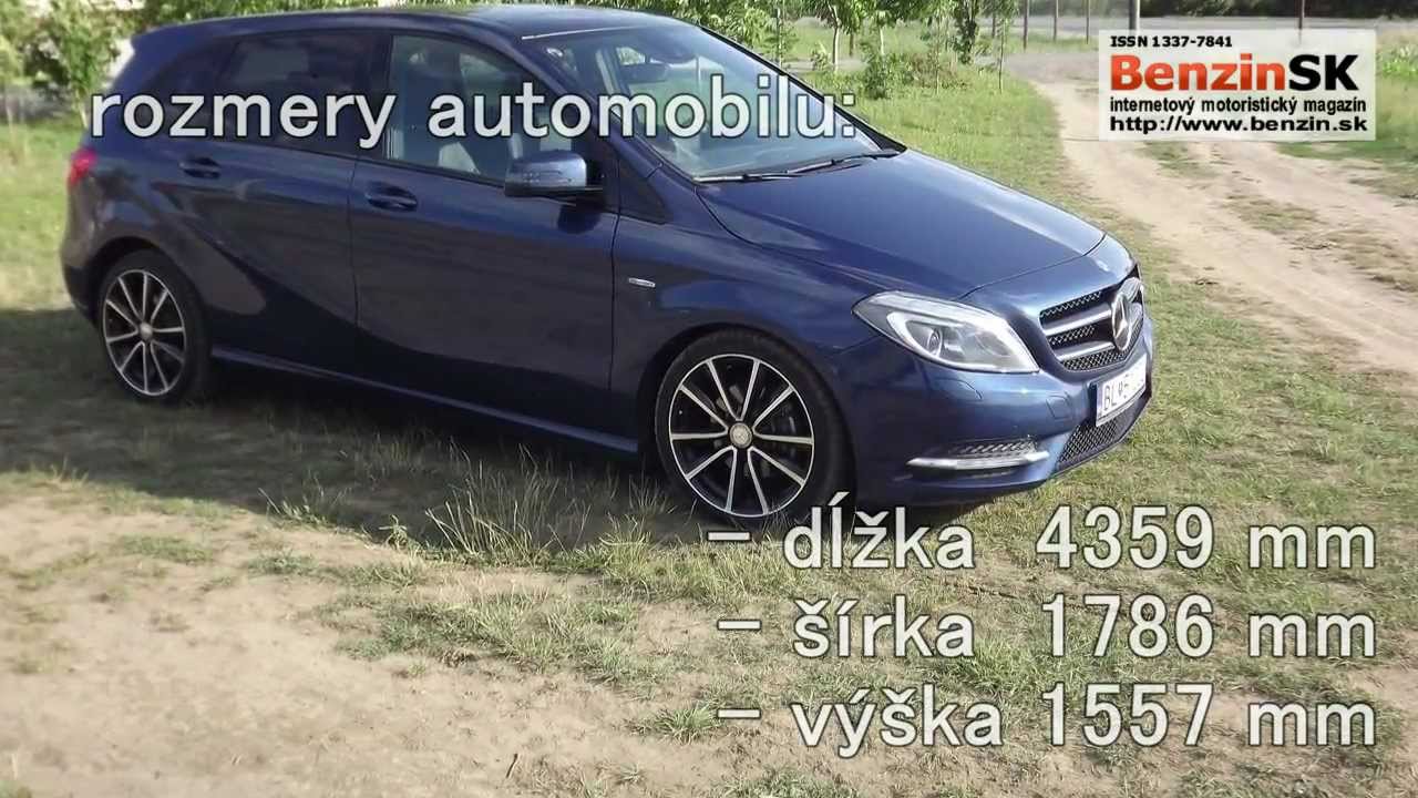 Test automobilu Mercedes-Benz triedy B 200 CDI - www.benzin.sk