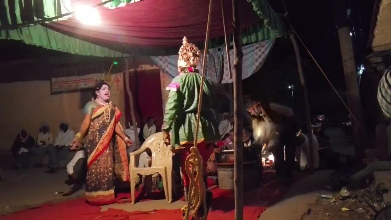 Sathi Tulasi    Nakata pradarshana                  Devanpally  #shivaratri #shivshakti #natakam