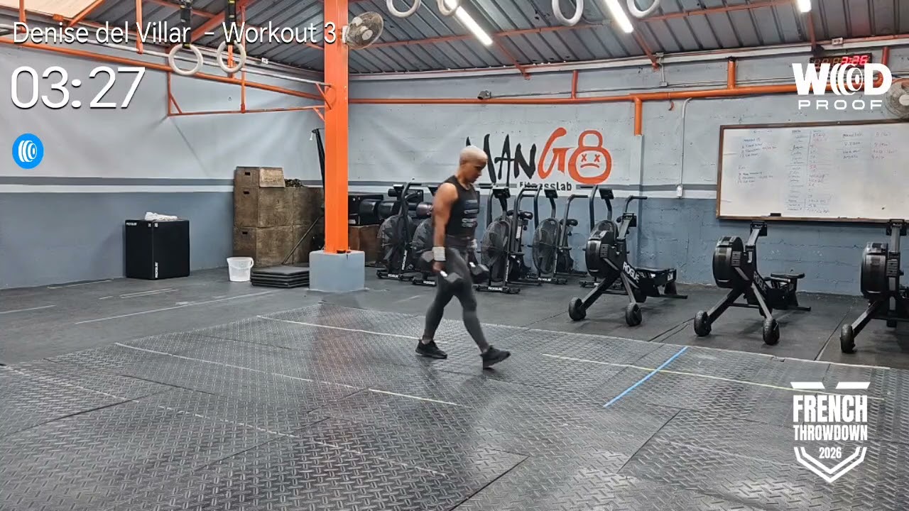 WOD 3 French Throwdown (sábado )