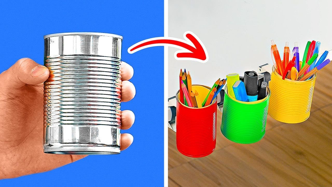 S&uuml;&szlig;e Heimwerkerarbeiten aus wiederverwendeten Gegenst&auml;nden || N&uuml;tzliche DIY-Basteleien