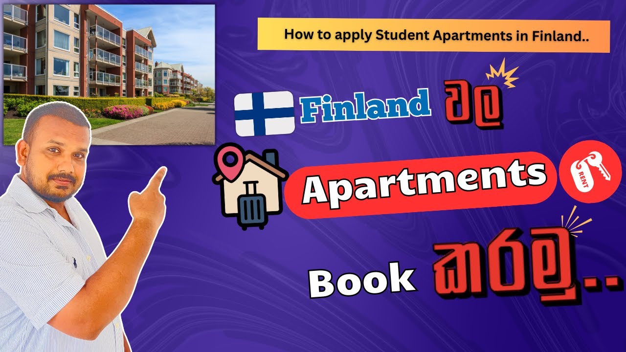 How to apply Finland students apartments | Step by step guide to booking an apartment in Finland.