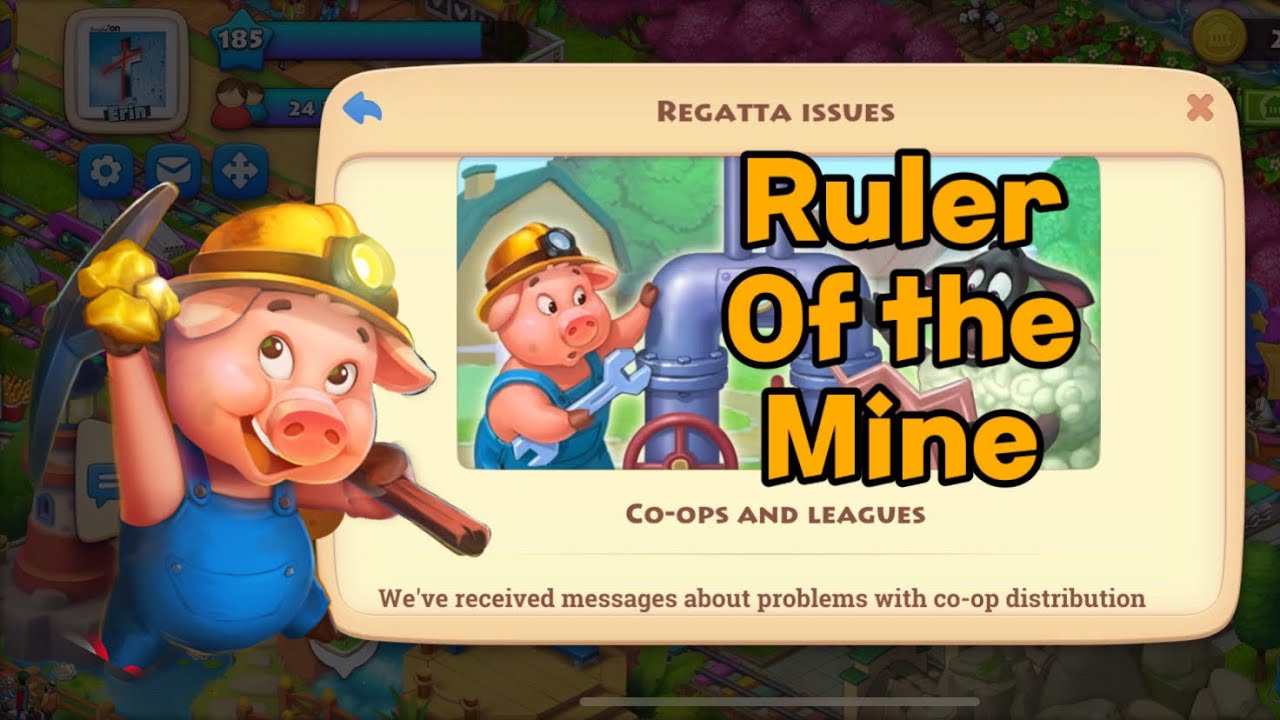 Township Ruler of the Mine event | cash reward for Regatta Issues