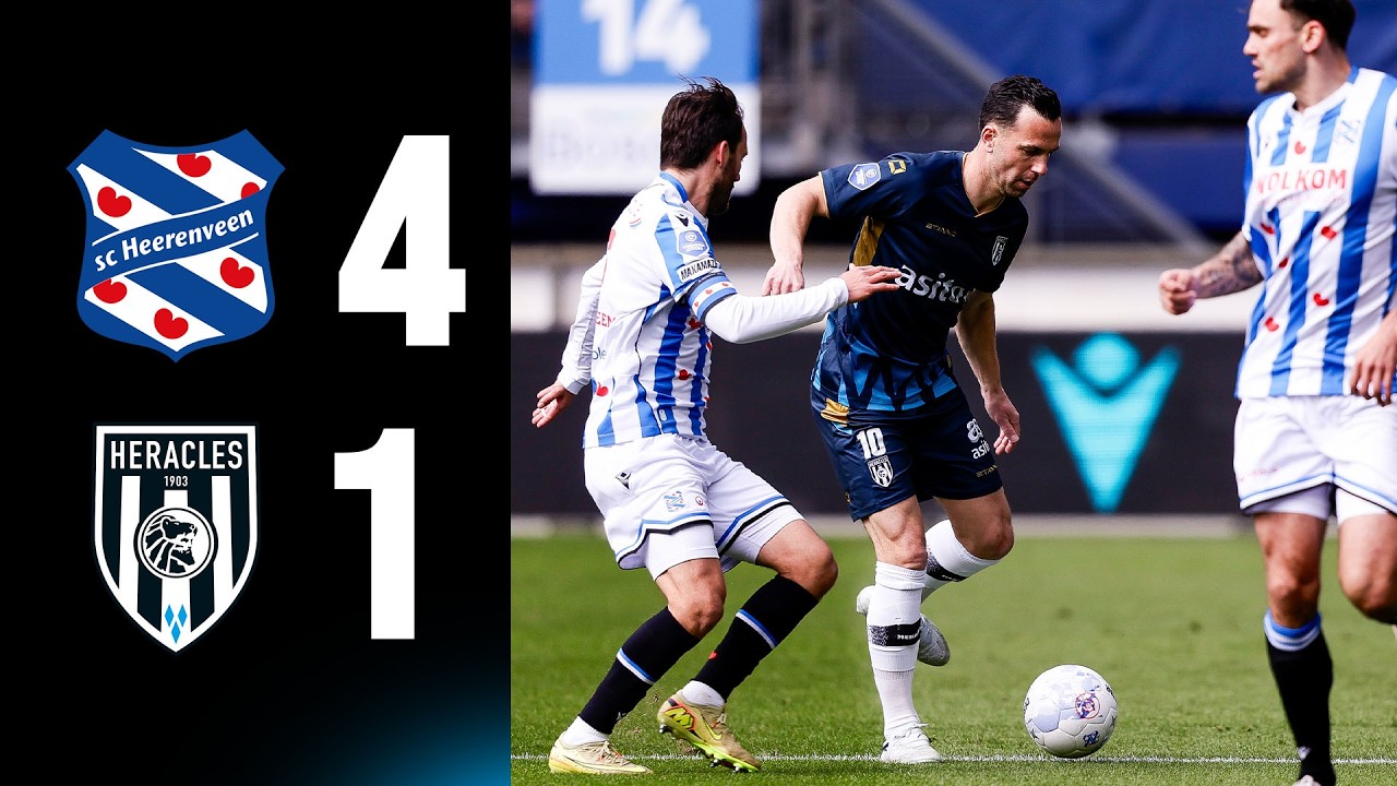 SC Heerenveen - Heracles Almelo | 05-04-2026 | Samenvatting