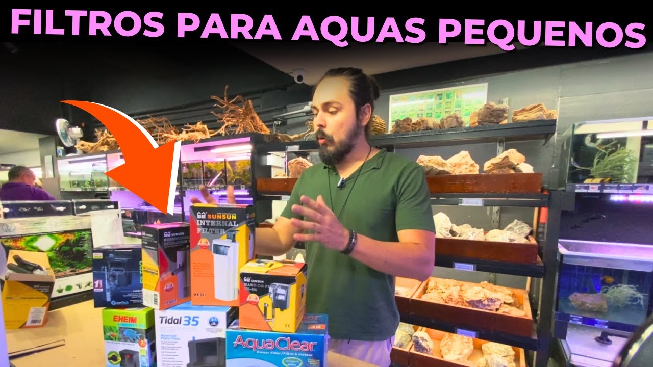 MELHORES FILTROS PARA AQUÁRIOS PEQUENOS