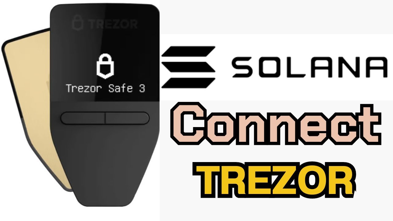 How to use Trezor on Solana (Backpack Wallet) . Step by step for beginner.