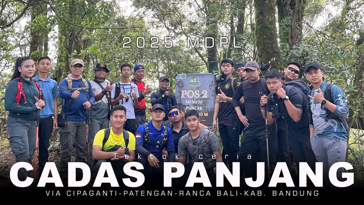 Tektok Gunung cadas Panjang 2050 Mdpl via Cipaganti Ciwidey Bandung