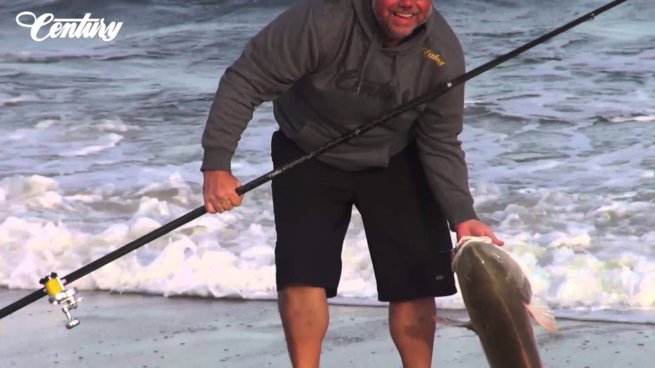 Trophy 48&rdquo; Red Drum Rodanthe, NC Advanced fishing Century rods & Truth reels surf fishing