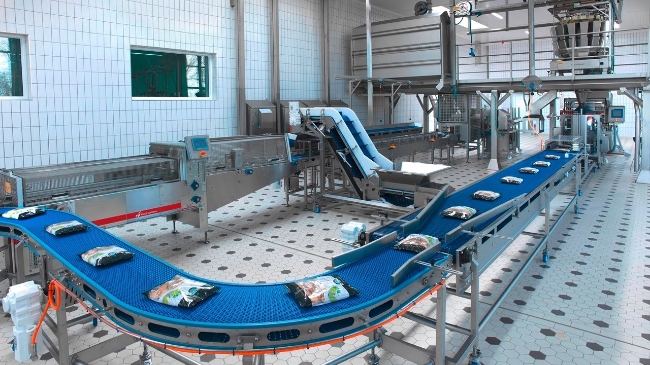 Van der Lee Seafish Fish Factory. How it's made fish and seafood