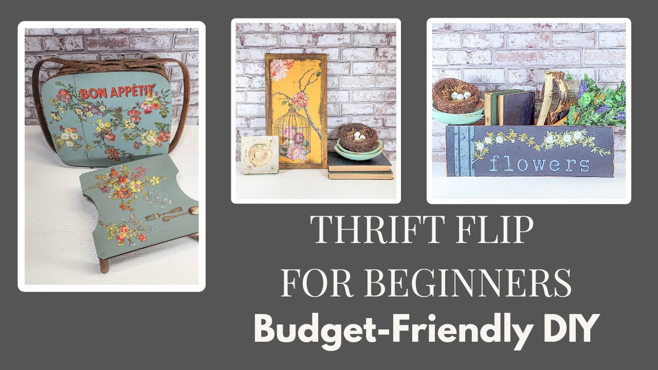 DIY Thrift Store Makeover | Budget-Friendly Thrift Flip DIY