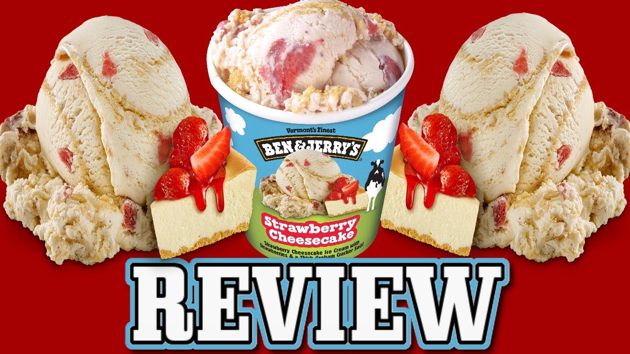 Ben & Jerry's Strawberry Cheese Cake Review