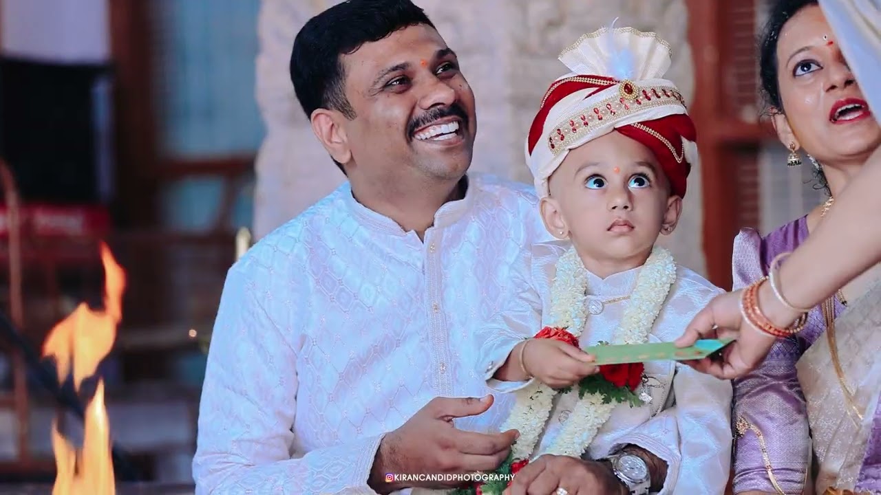 Niyansh M Jain |Mundan Ceremony Highlight | Kiran Candid Photography | Hassan.