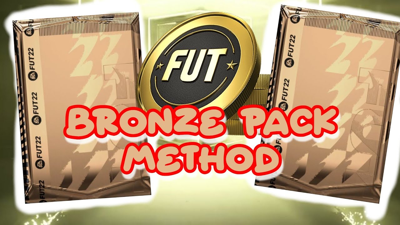 HOW TO DO THE BRONZE PACK METHOD #fifa22