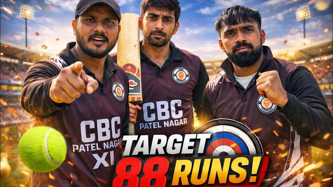 Gaurav vs Captain Rajan 😈10 ओवर की जंग 💥 आख़िर जीत गया असली बॉस CBC team ready for challenge 