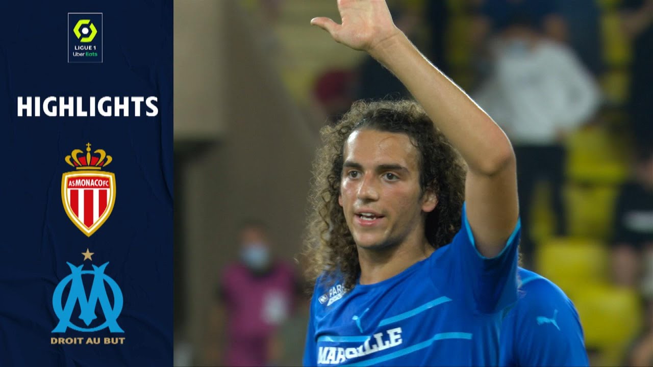 AS MONACO - OLYMPIQUE DE MARSEILLE (0 - 2) - Highlights - (ASM - OM) / 2021-2022