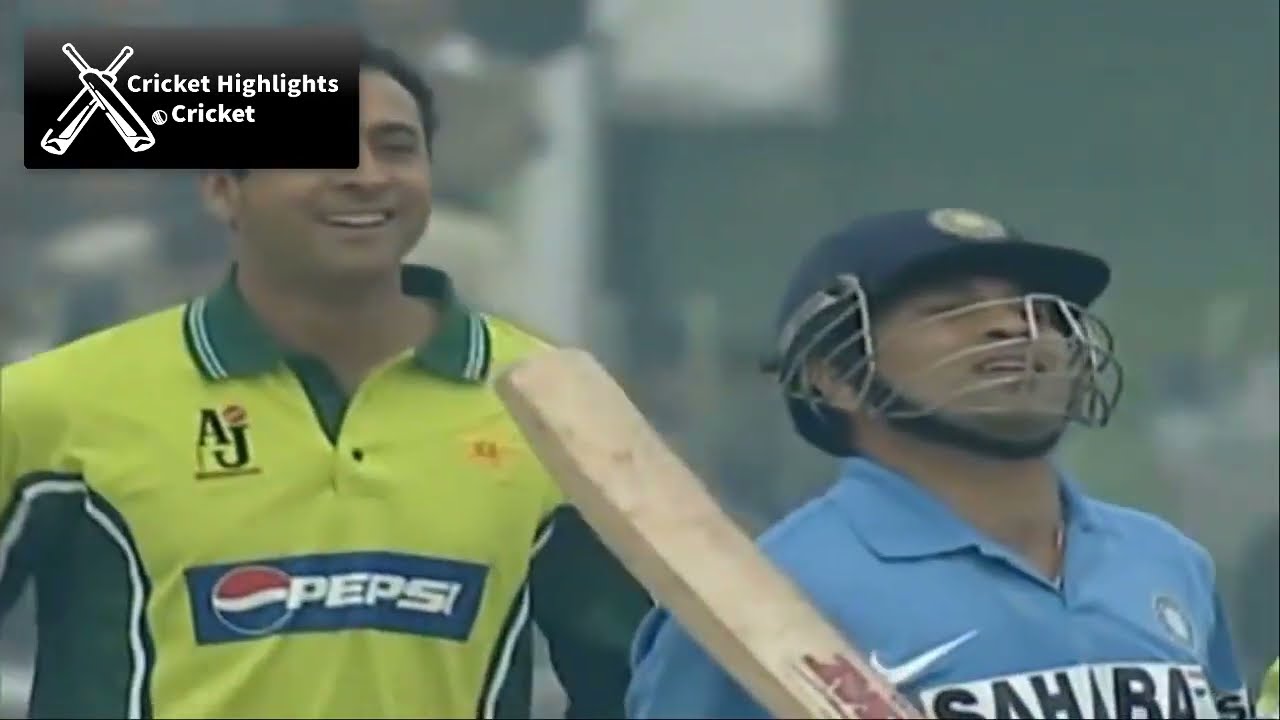 India vs Pakistan 1st ODI Match Hutch Cup 2006 Peshawar - Cricket Highlights