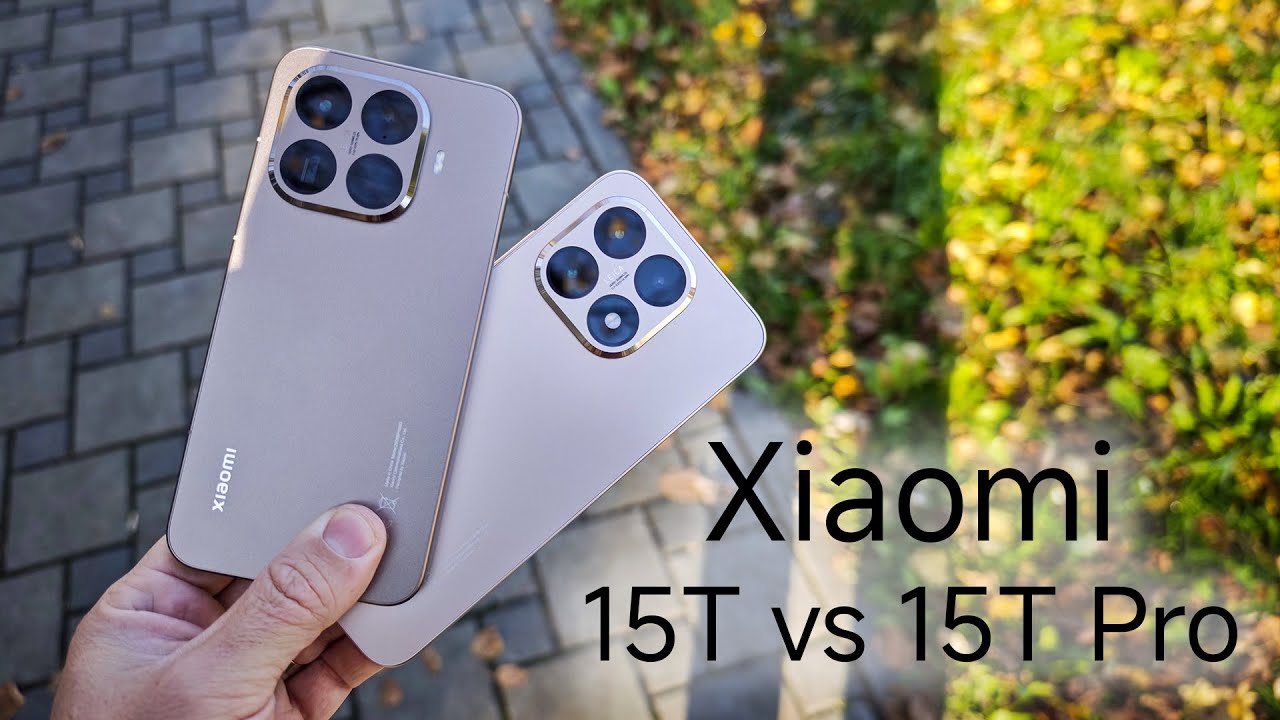 Xiaomi 15T vs 15T Pro - který se více vyplatí a stojí 5 tisíc za příplatek? 🤔 Porovnání 📱