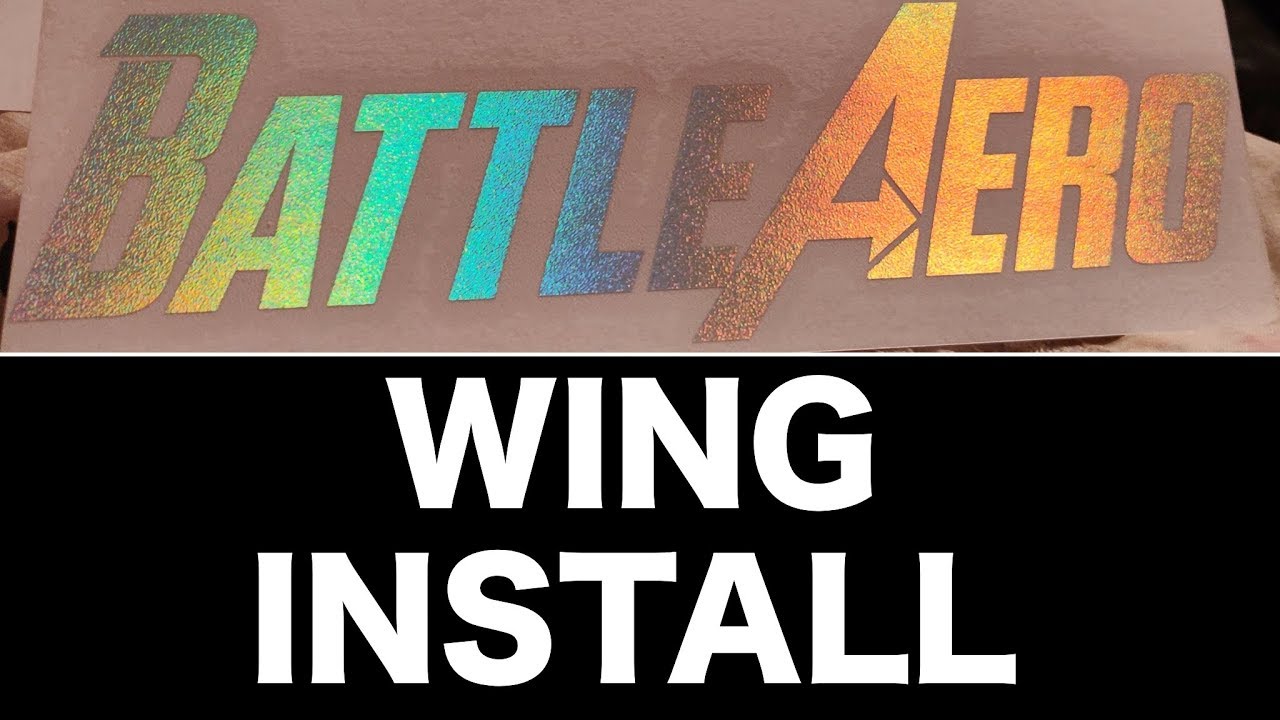 Chassis Mount Wing Install