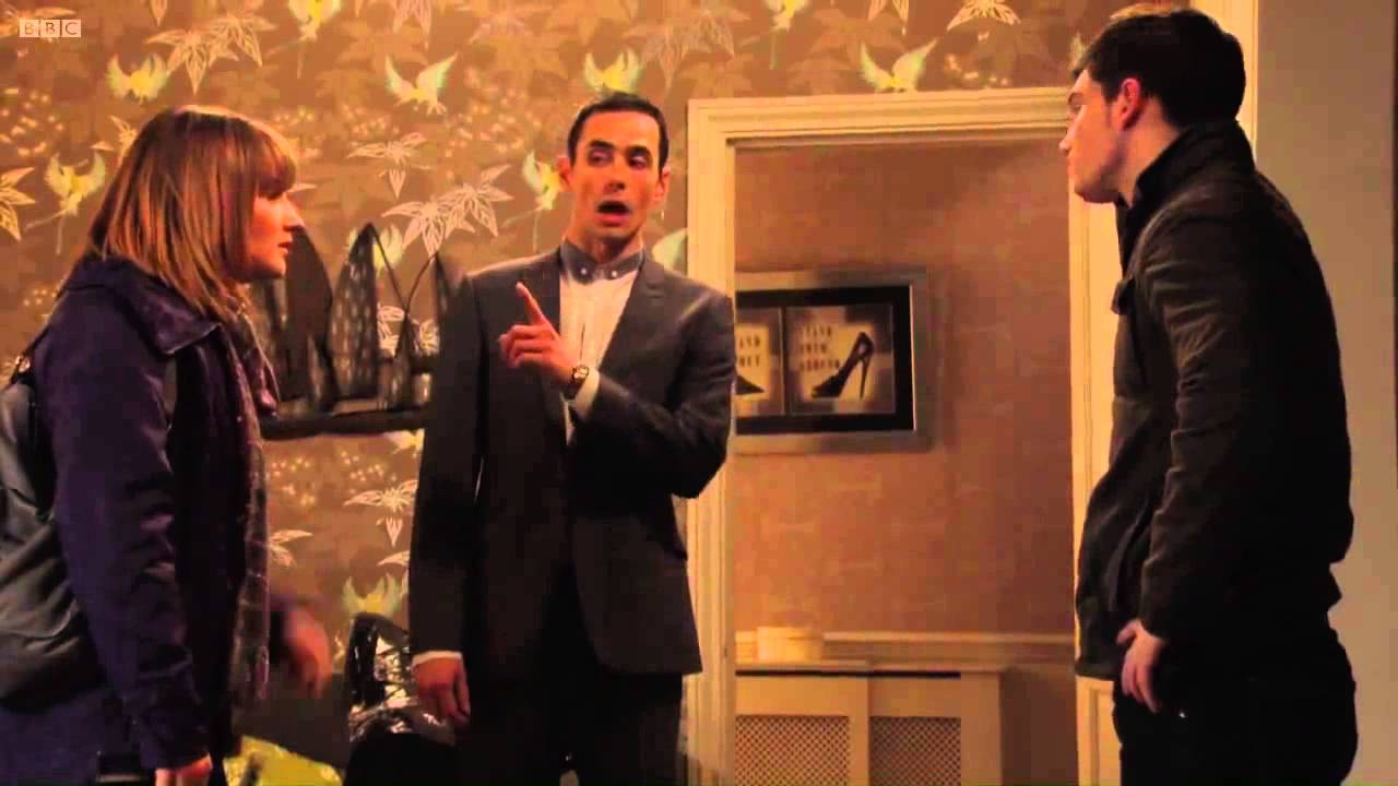 Joey Branning punches Michael Moon (2013)