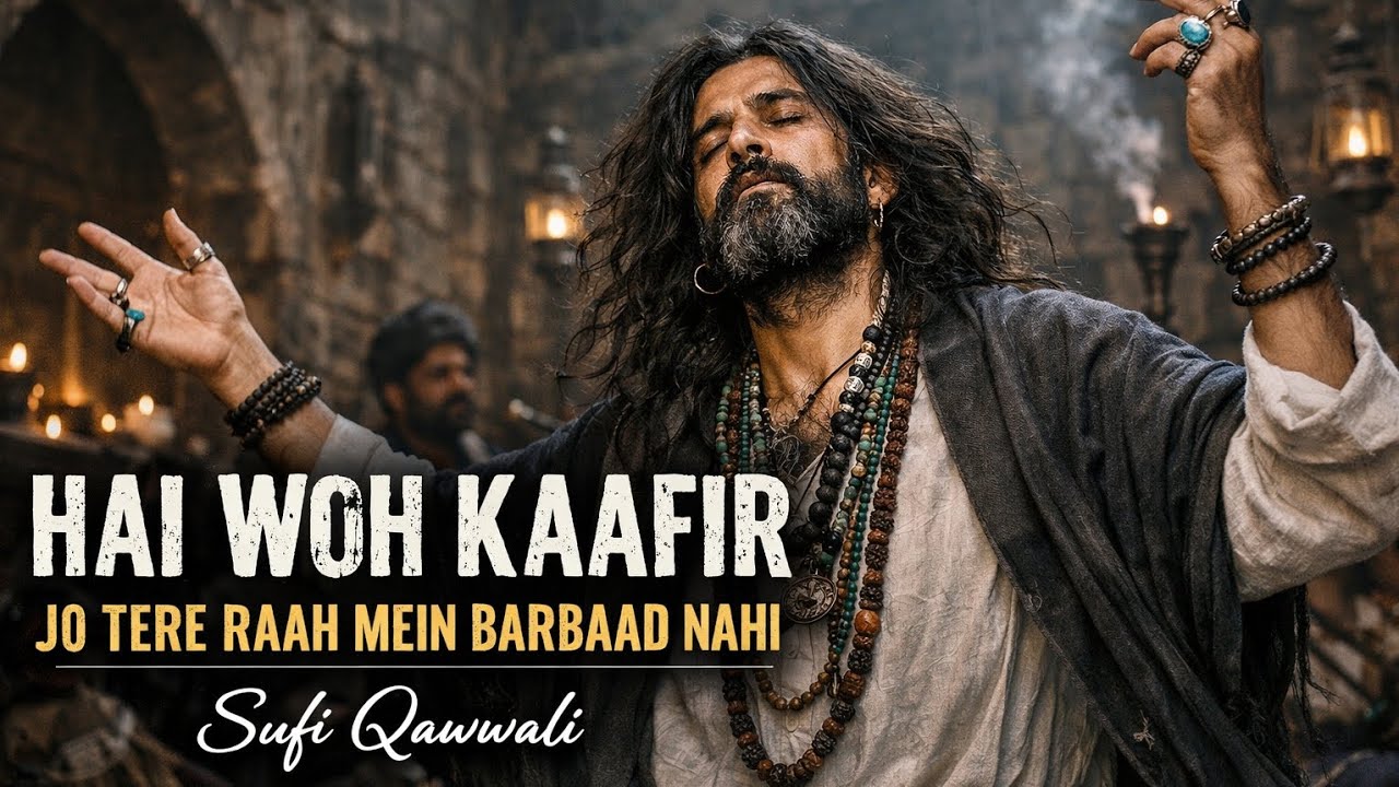 Hai Woh Kaafir Jo Tere Raah Mein Barbaad Nahi 💔 | Soul-Stirring Sufi Qawwali
