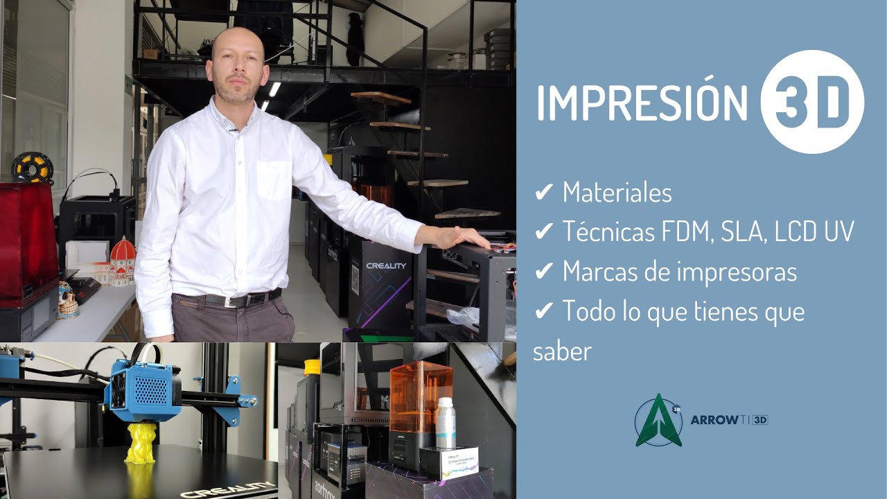 ¿Qué es la impresión 3D? Tipos de impresoras, técnicas y materiales