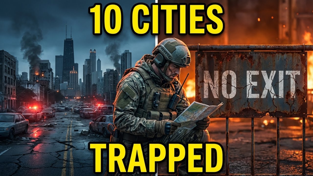 10 American Cities Turn Into Unescapable Zones During Total Collapse