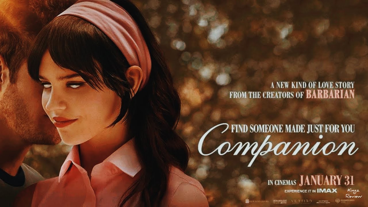 Companion {2025} Dark comedy// full movie review Sophie ThatcherJack QuaidLukas Gage